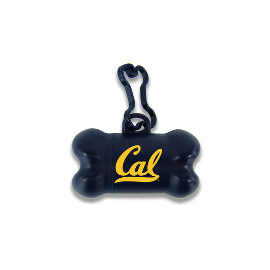 U.C. Berkeley Cal bone shaped Dog bag dispenser-Shop College Wear