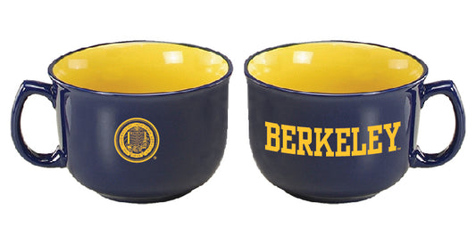 University Of California Berkeley Golden Bears Cal Collegiate Bowl- Mug 24 Oz. - Navy-Shop College Wear
