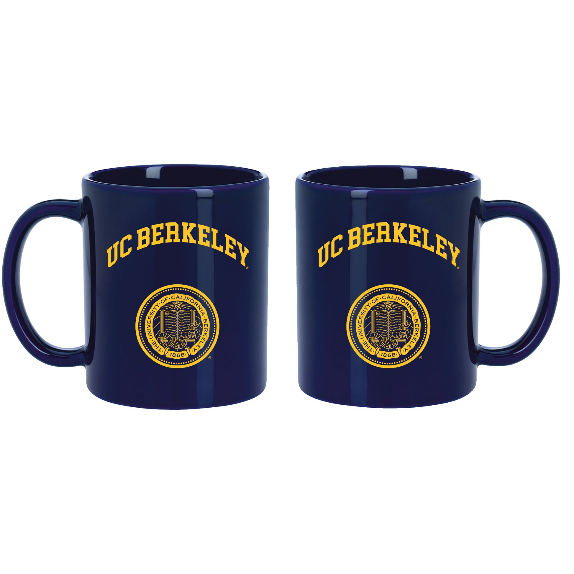 University Of California Berkeley Cal Ceramic Coffee Mug 11 ounce- Navy