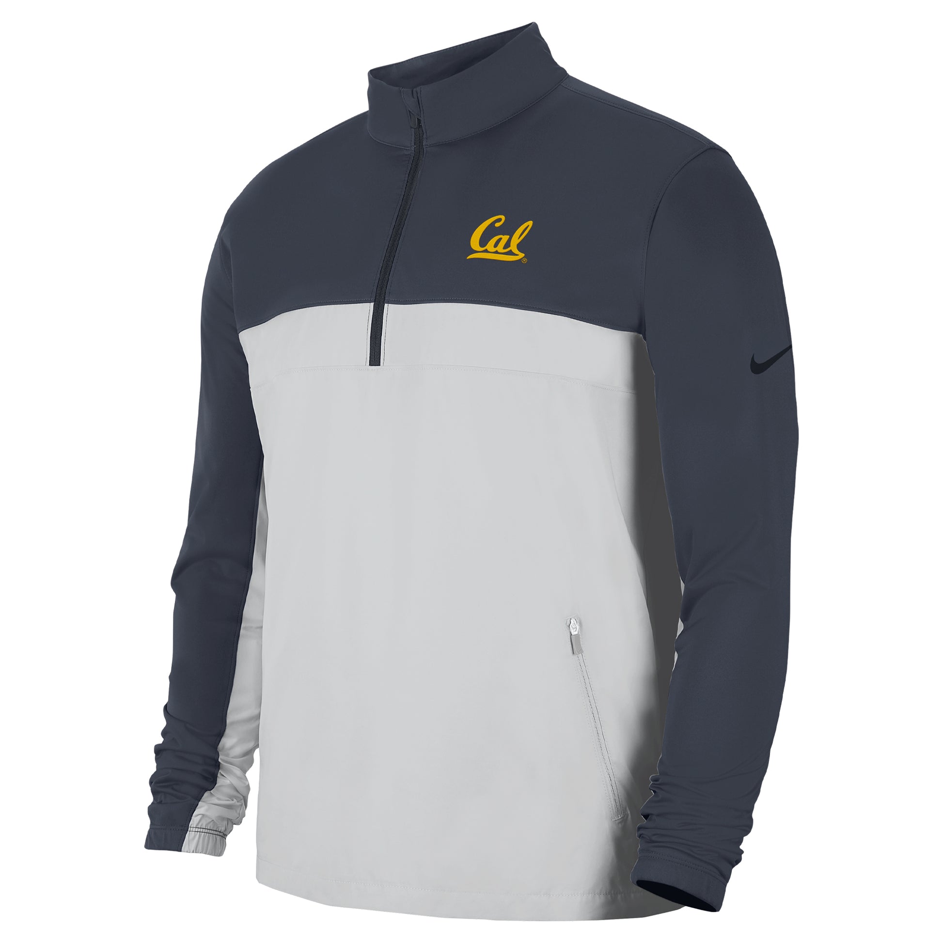 U.C. Berkeley Cal embroidered shield jacket -Gray-Shop College Wear