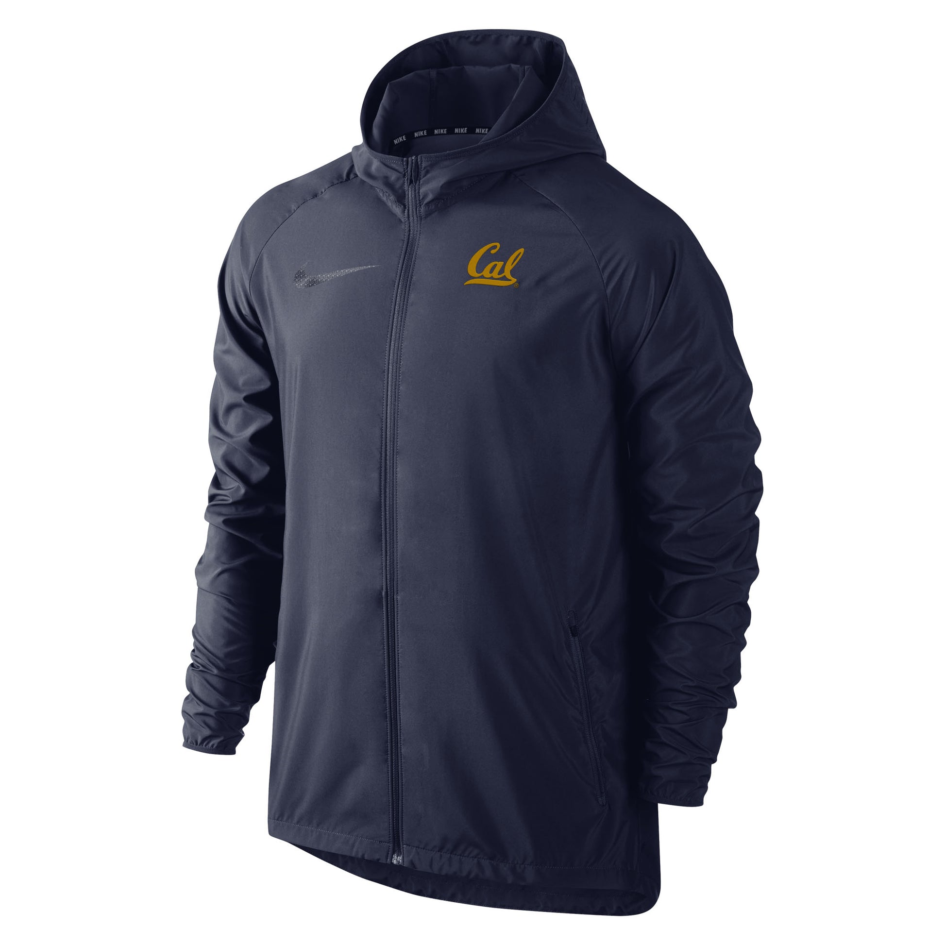 U.C. Berkeley Cal embroidered Nike essential jacket-Navy-Shop College Wear