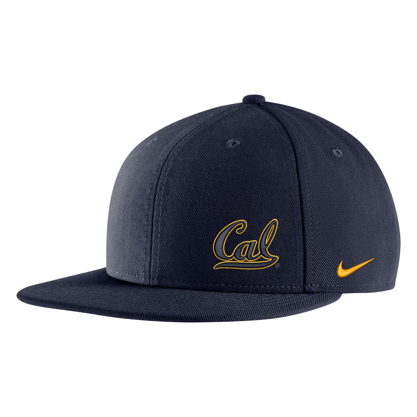 U.C. Berkeley script Cal Nike Pro Flatbill Hat-Navy-Shop College Wear