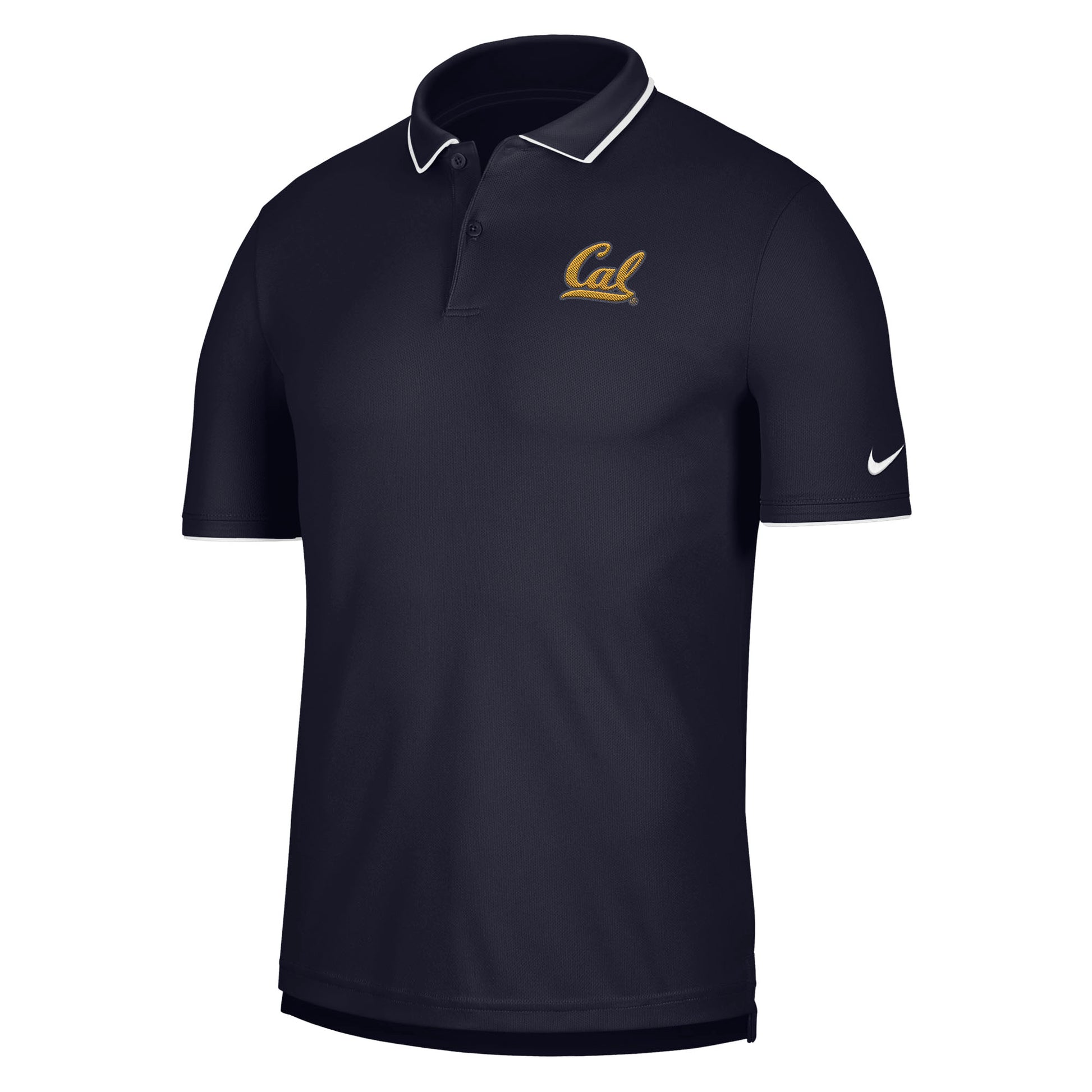 UC Berkeley Cal embroidered Nike UV collegiate polo-Navy-Shop College Wear