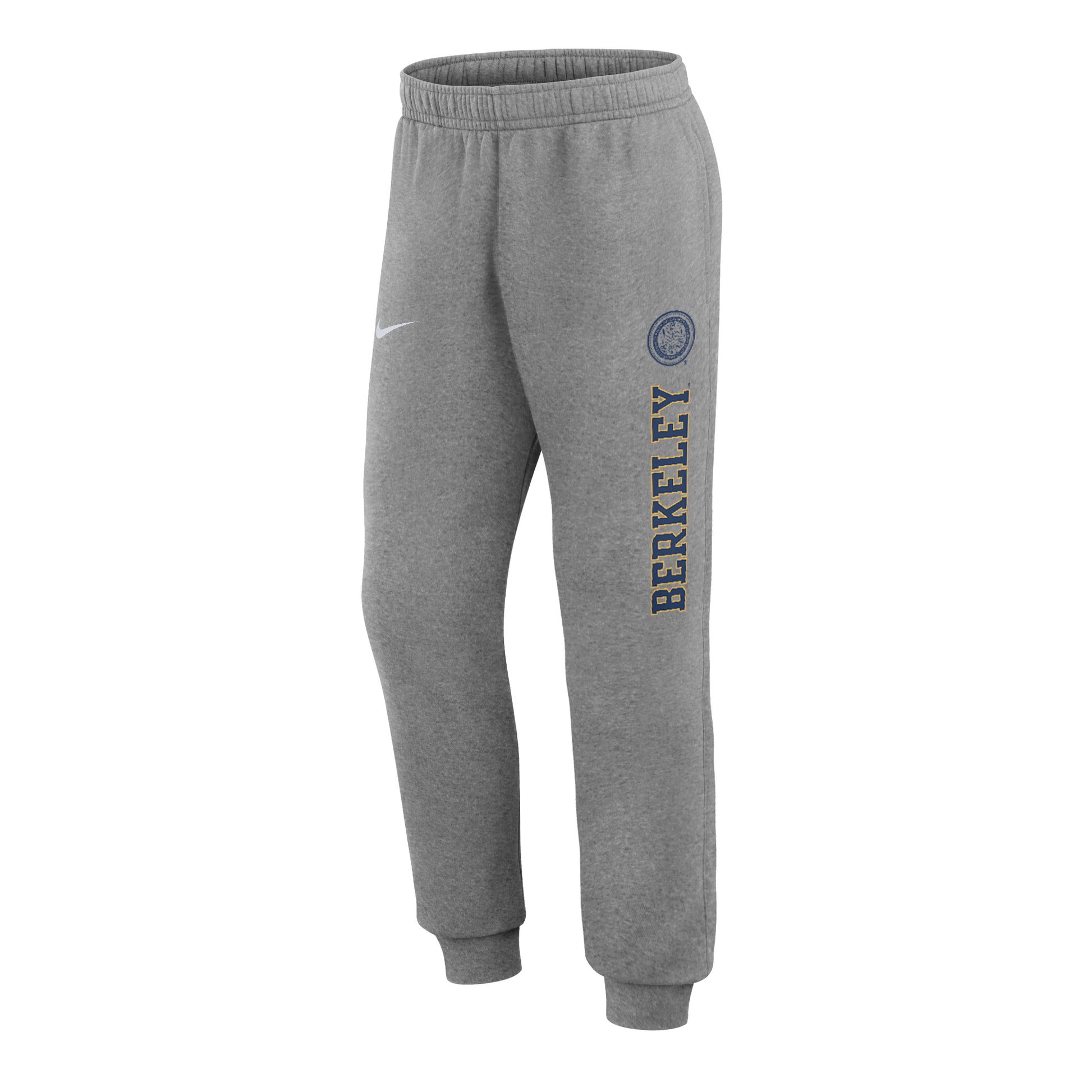 U.C. Berkeley Cal Nike club fleece jogger-Gray-Shop College Wear