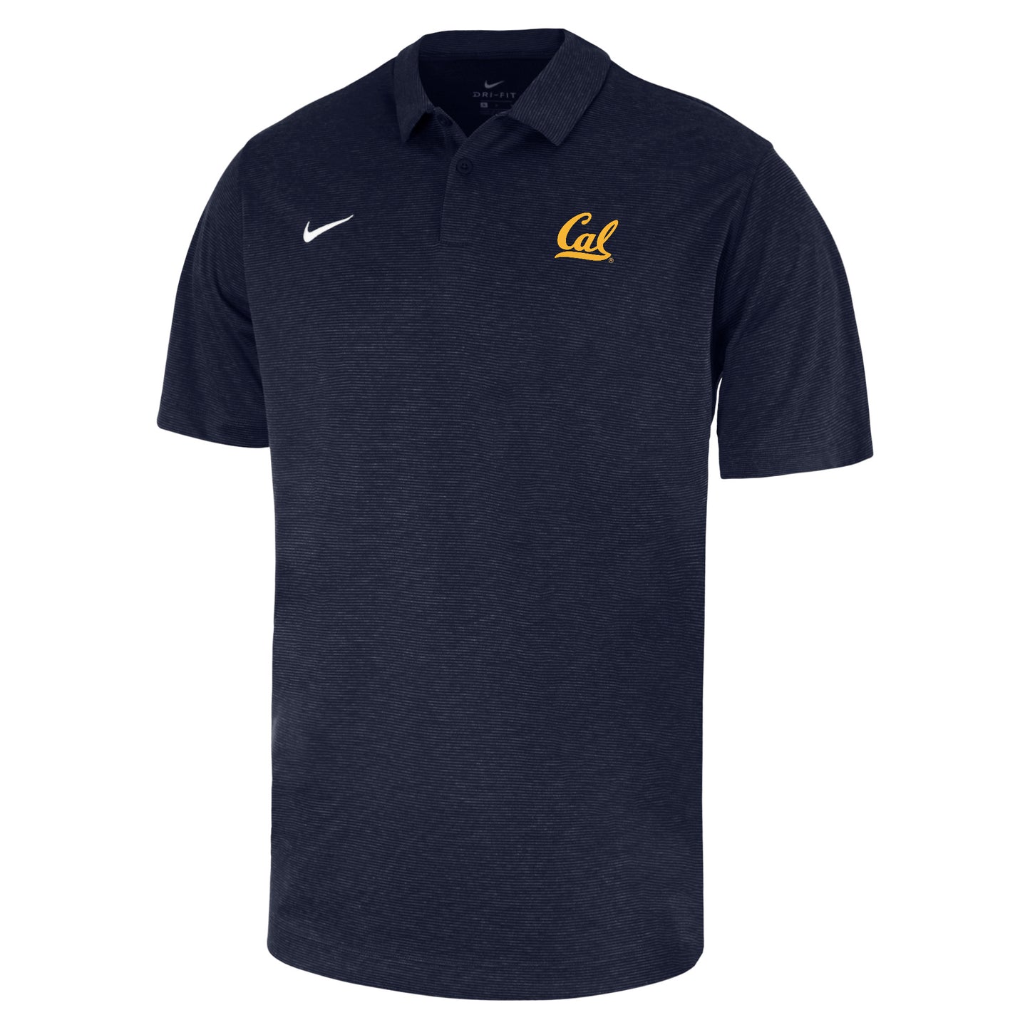 UC Berkeley Cal embroidered Nike heather polo-Navy-Shop College Wear