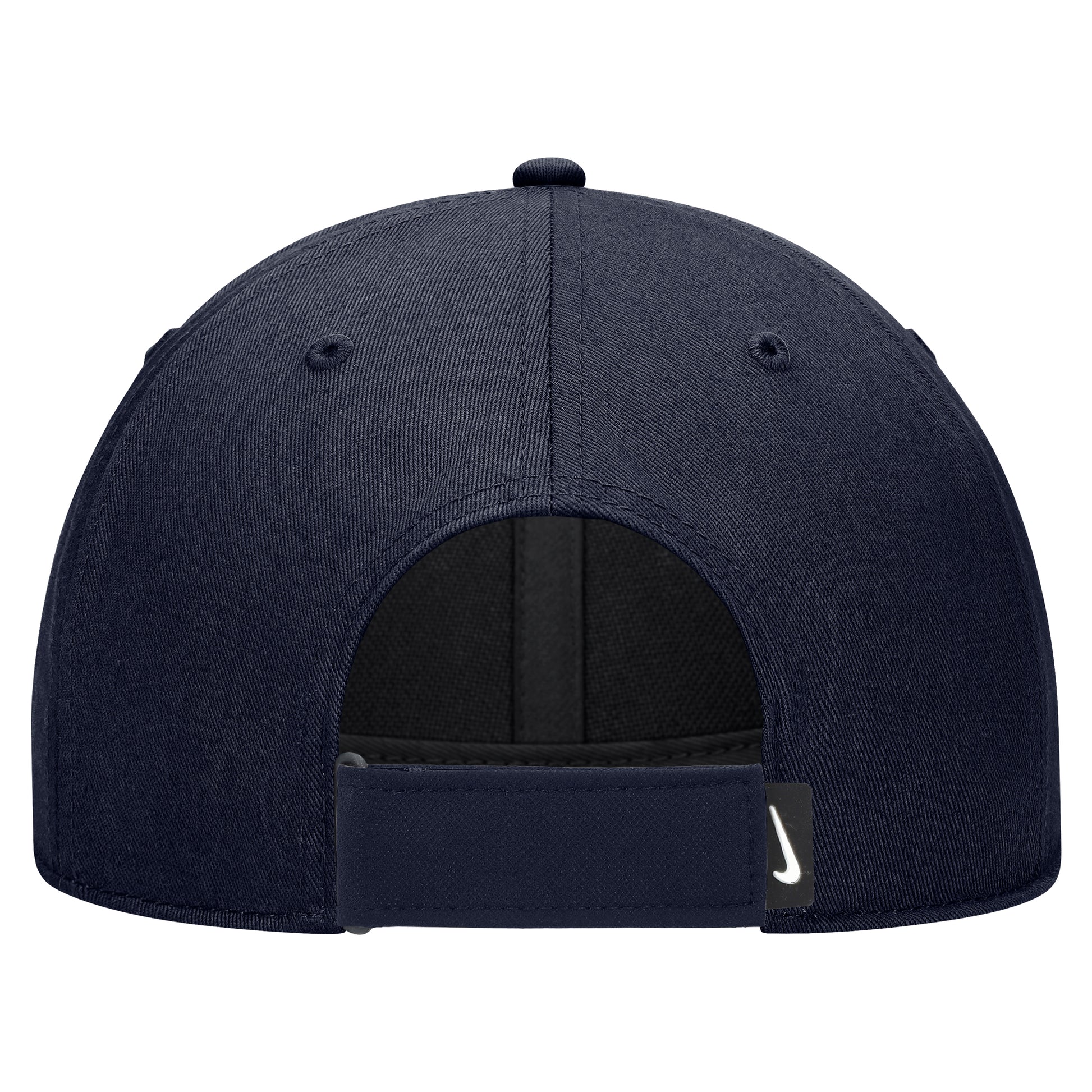 U.C. Berkeley Cal Script Embroidery Nike Club RipStop Hat with Velcro DriFit-Navy-Shop College Wear
