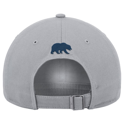 U.C. Berkeley Cal embroidered Nike Club Unstructured Cap adjustable Hat-Gray-Shop College Wear