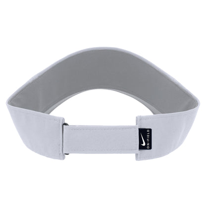 UC Berkeley Cal embroidered Nike Drifit visor-White-Shop College Wear