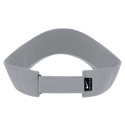 UC Berkeley CAL Embroidered Nike Visor-Grey-Shop College Wear