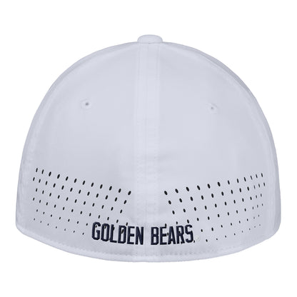 U.C. Berkeley Cal embroidered Nike Aerobill Swoosh Flex 3D Hat-White-Shop College Wear