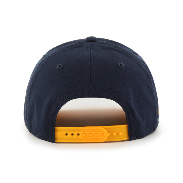 U.C. Berkeley Cal embroidered two tone snapback hat-Navy-Shop College Wear
