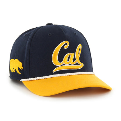 U.C. Berkeley Cal embroidered two tone snapback hat-Navy-Shop College Wear