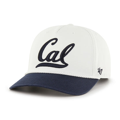 U.C. Berkeley Cal embroidered MVP snapback hat-White-Shop College Wear