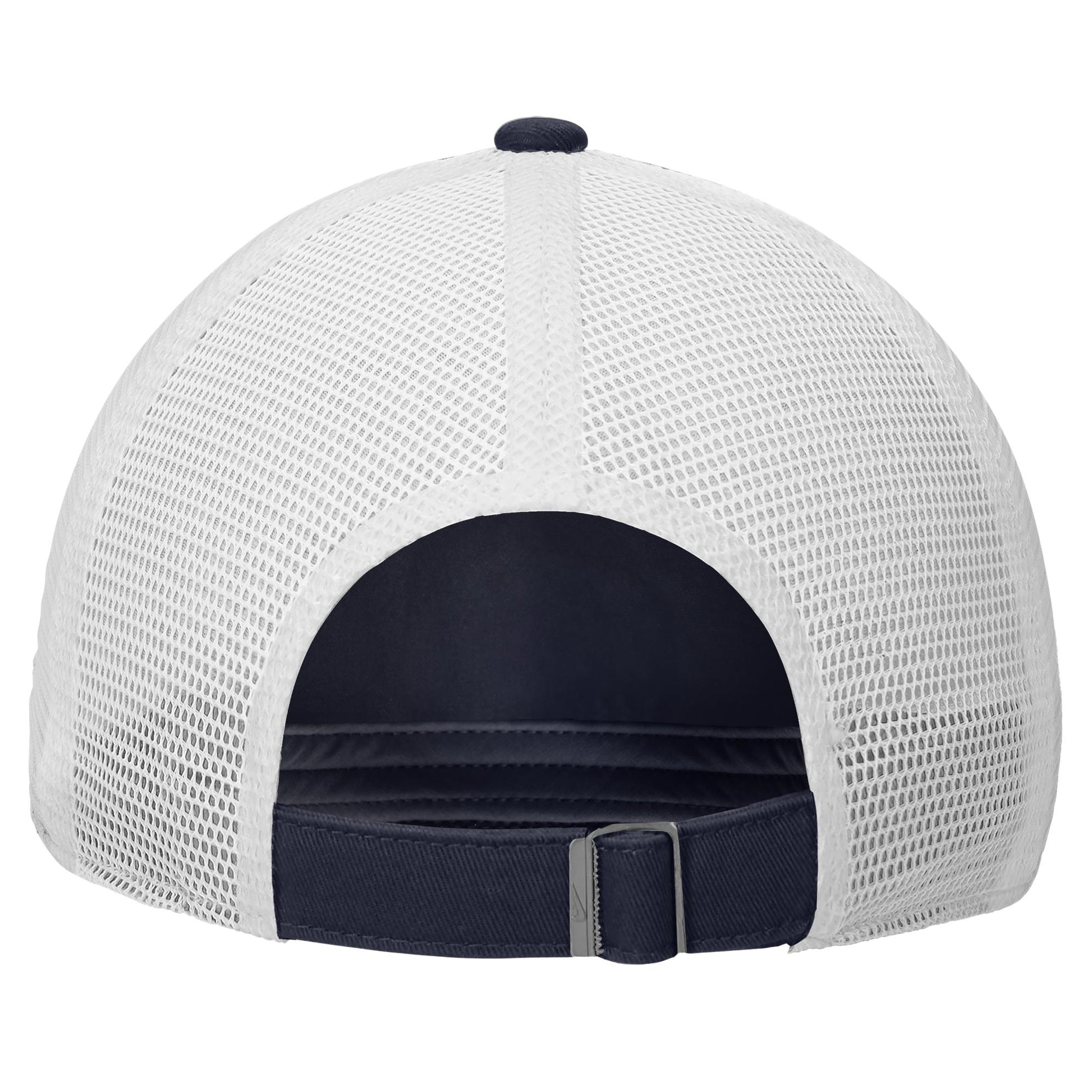 U.C. Berkeley Cal embroidered Nike mesh back Trucker Hat-Navy-Shop College Wear