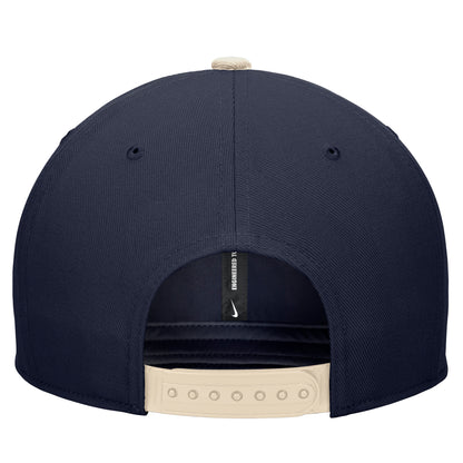 U.C. Berkeley Cal embroidered Nike Pro Flatbill snapback Hat-Navy-Shop College Wear