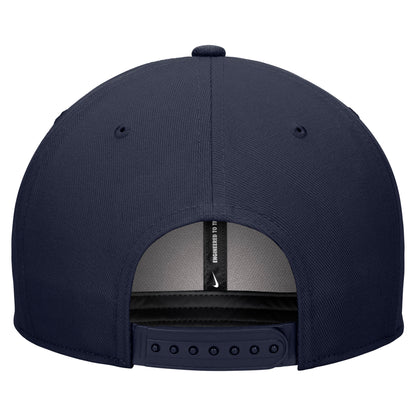 U.C. Berkeley Cal embroidered Nike Pro Flat Bill snapback Hat-Navy-Shop College Wear