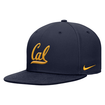 U.C. Berkeley Cal embroidered Nike Pro Flat Bill snapback Hat-Navy-Shop College Wear