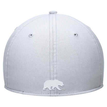 U.C. Berkeley Cal embroidered Swoosh flex/stretch fit hat-White-Shop College Wear