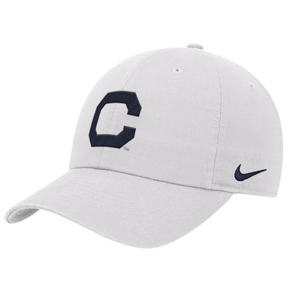 U.C. Berkeley Cal embroidered Nike Club Unstructured adjustable Cap -White-Shop College Wear