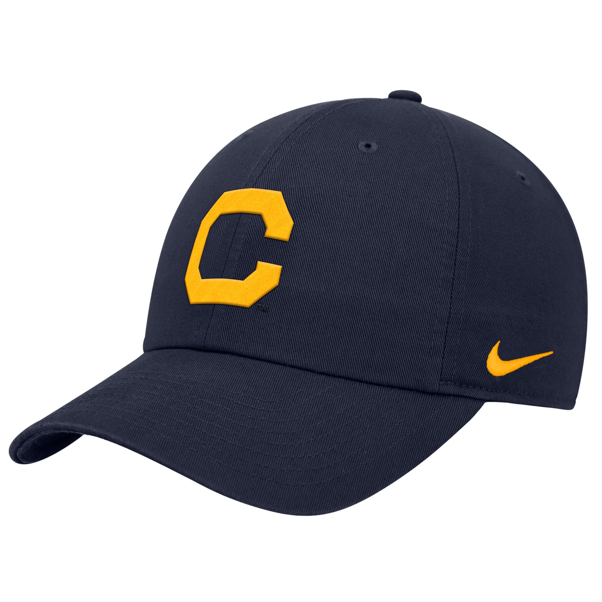 U.C. Berkeley Cal embroidered Nike Club Unstructured adjustable Cap -Navy-Shop College Wear