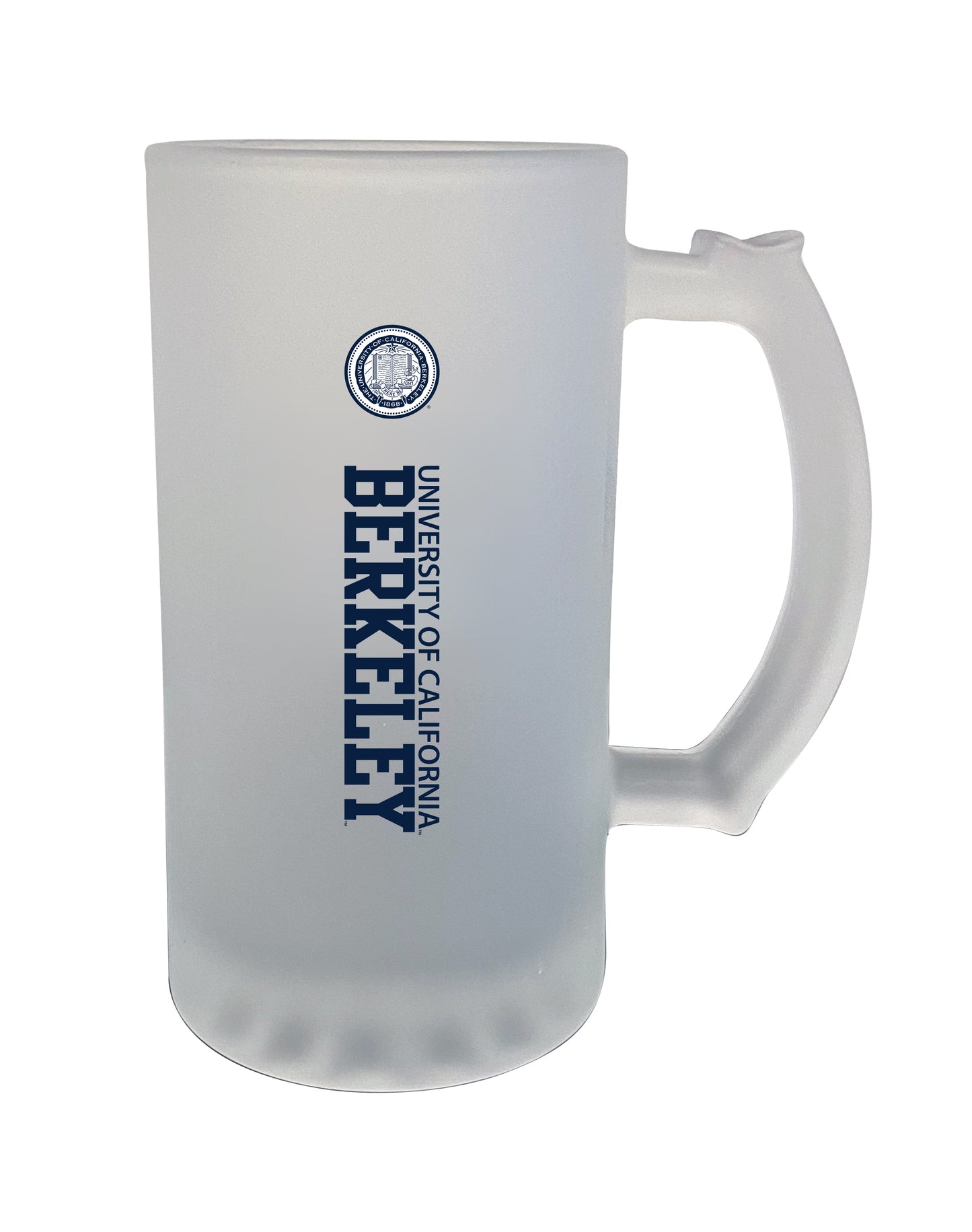U.C. Berkeley Cal 16oz frosted glass mug-Shop College Wear
