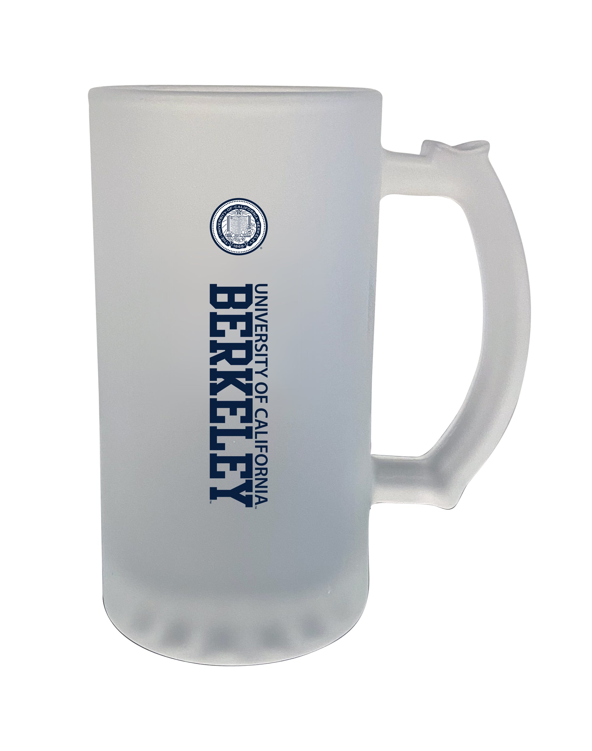 U.C. Berkeley Cal 16oz frosted glass mug-Shop College Wear