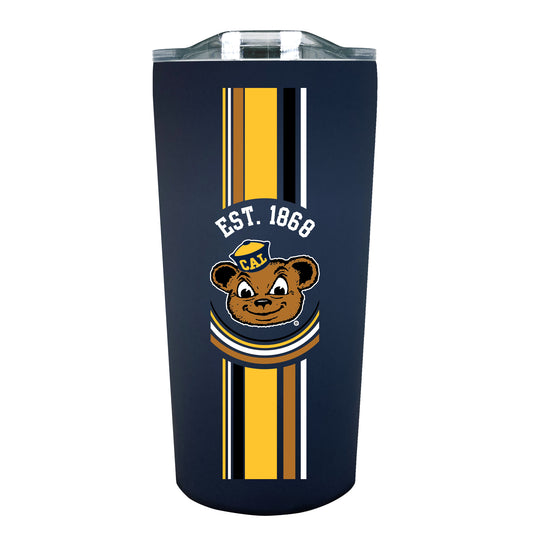 U.C. Berkeley Cal 18 oz stainless steel tumbler- navy-Shop College Wear
