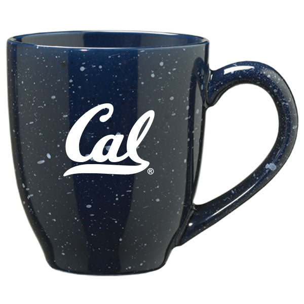 University Of California Berkeley Cal Laser Engraved 16 Oz. Speckled Ceramic Mug-Navy-Shop College Wear