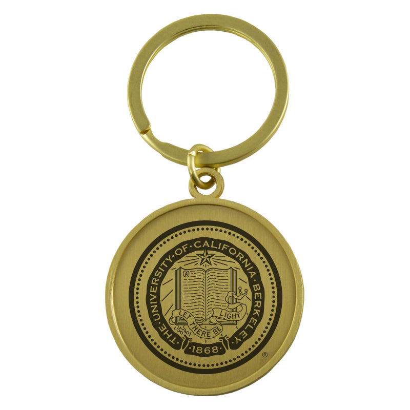 University Of California Berkeley Cal Engraved brass key chain-Shop College Wear