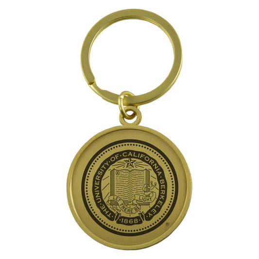 University Of California Berkeley Cal Engraved brass key chain-Shop College Wear