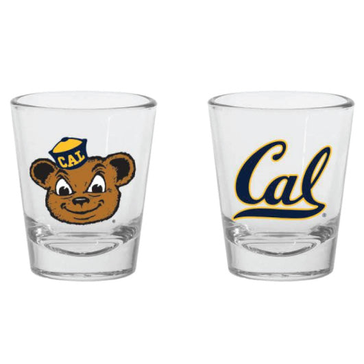 UC Berkeley Golden Bears 1.5 Oz. Shot Glass- Clear-Shop College Wear
