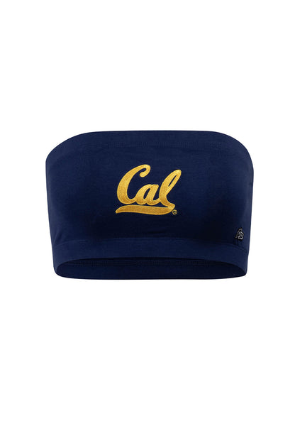 UC Berkeley Cal embroidered tube top-Navy-Shop College Wear