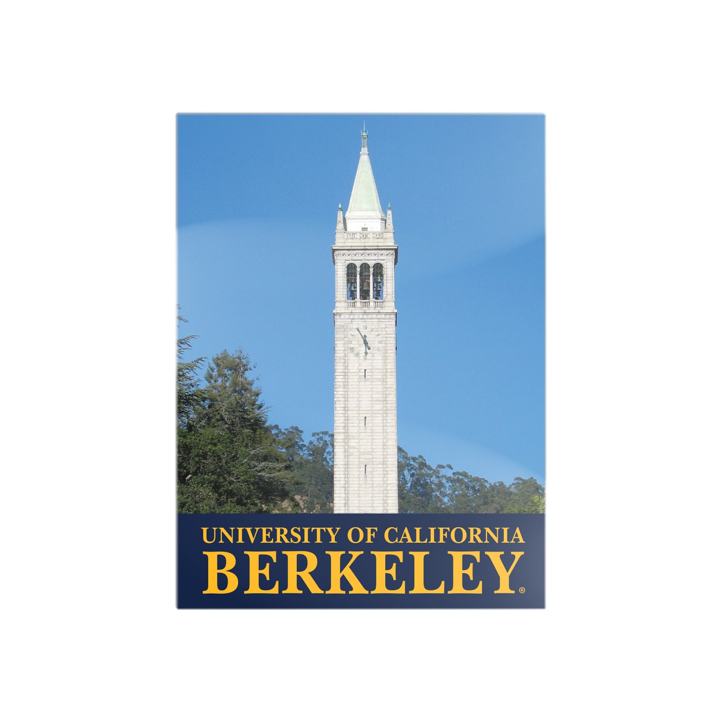 UC Berkeley Cal magnet 2" by3" campanile tower-Shop College Wear