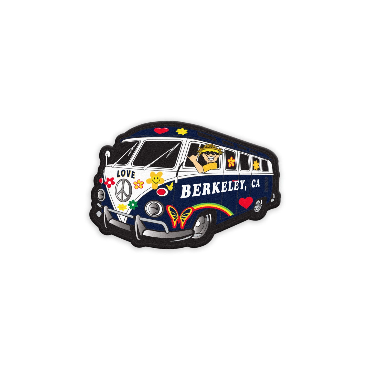 City of Berkeley inspired Magnet- Navy-Shop College Wear