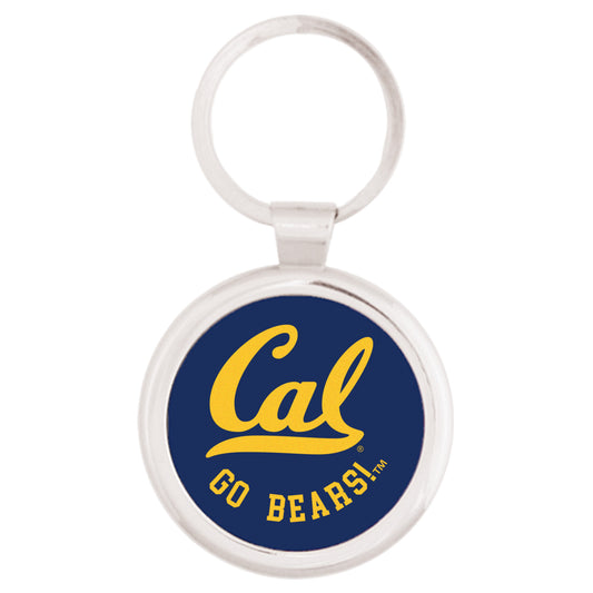 UC Berkeley Cal Go Bears Maverick round key tag-Silver-Shop College Wear