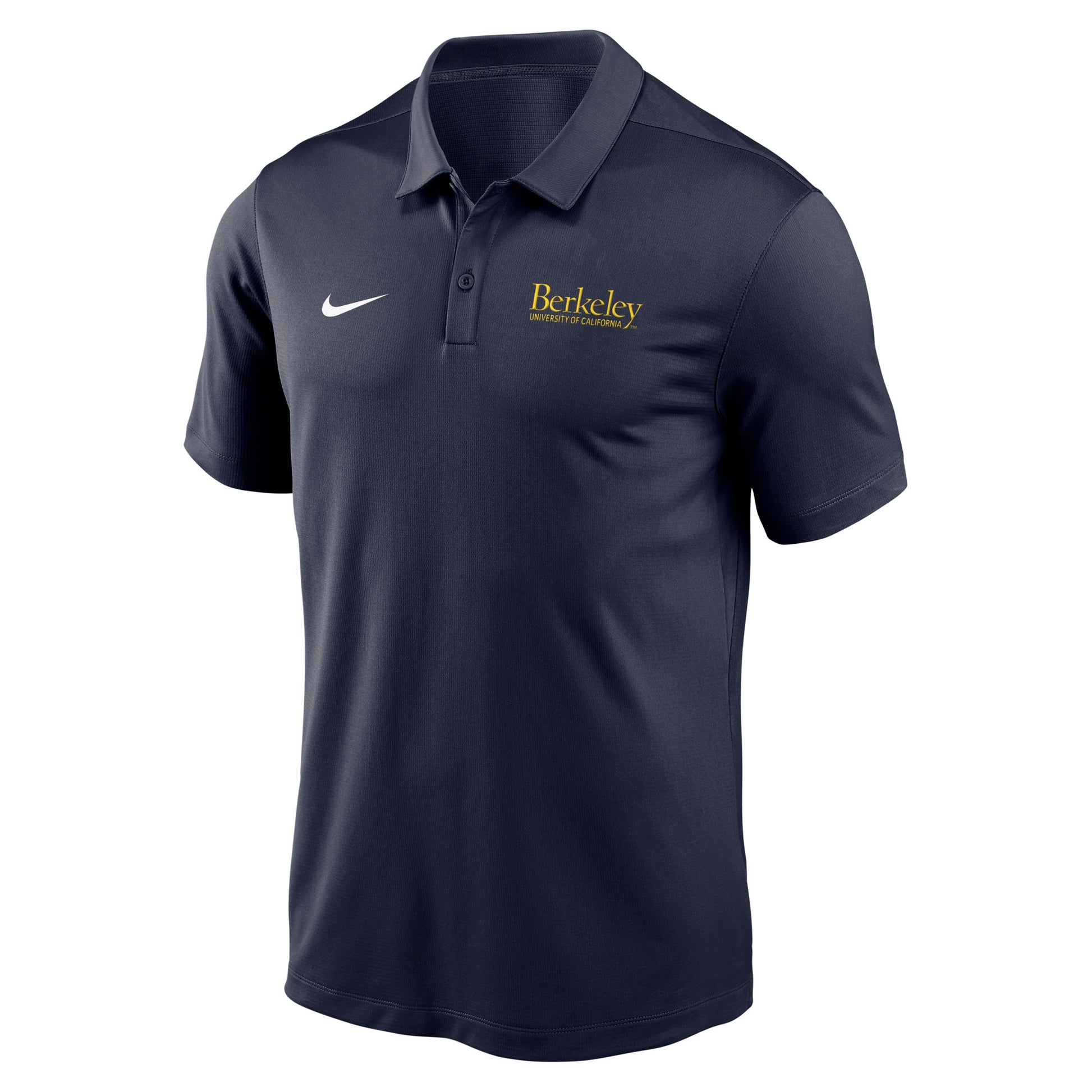 U.C. Berkeley Cal embroidered Nike victory solid polo-Navy 