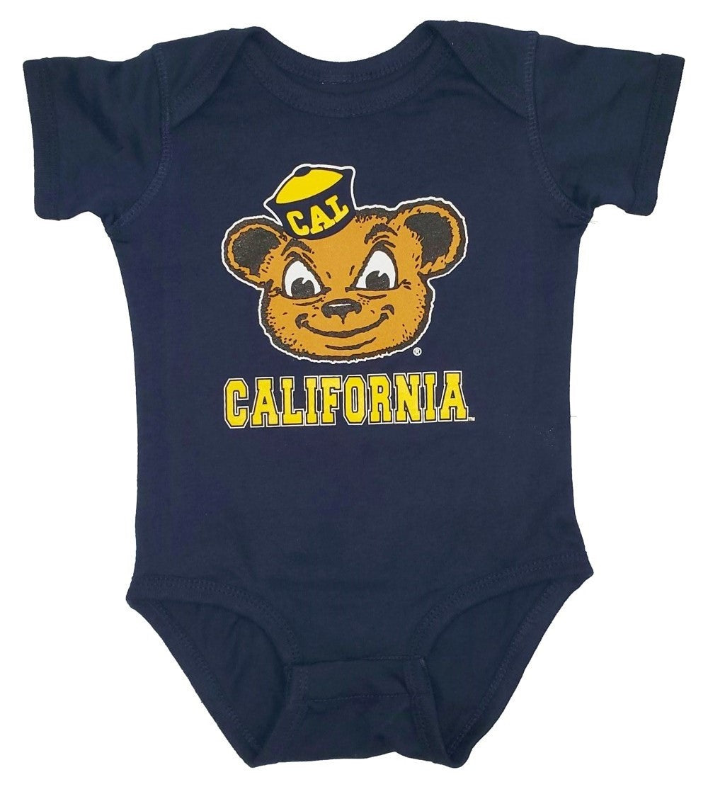 U.C. Berkeley Cal diaper shirt romper/onesie-Navy-Shop College Wear