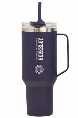 University Of California Berkeley Cal 30 Oz. Insulated mug with handle-Navy-Shop College Wear