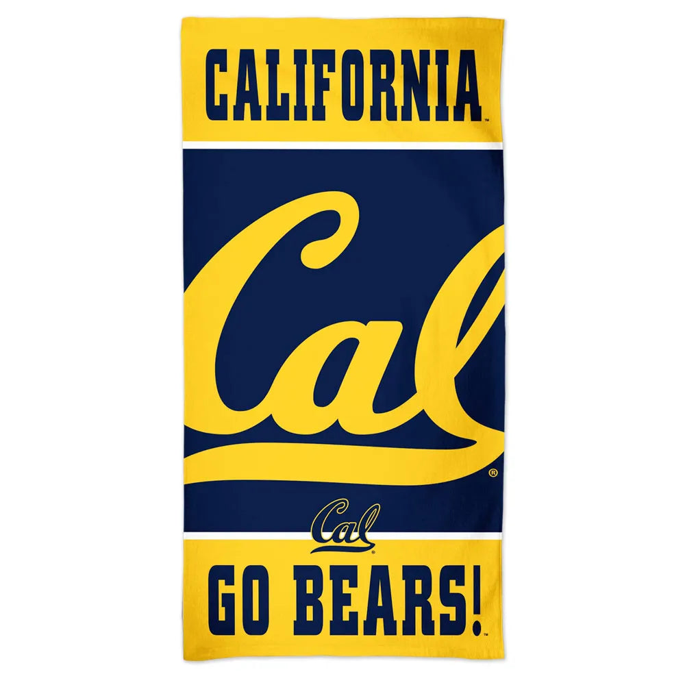 UC Berkeley Cal beach towel 30 inches by 60 inches-Navy-Shop College Wear