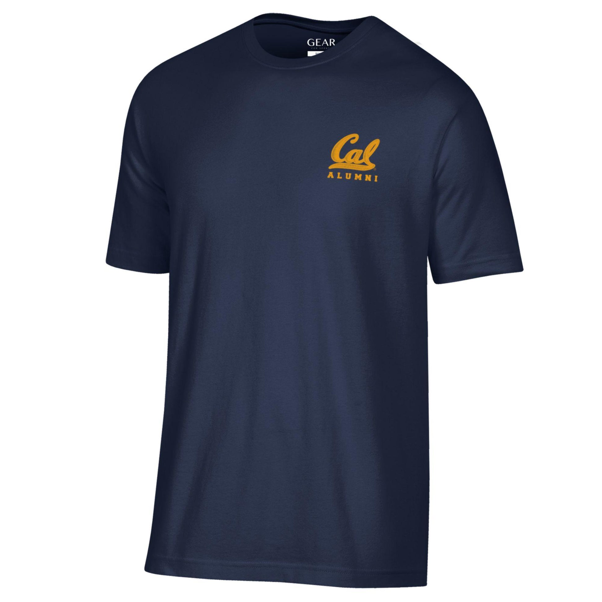 U.C. Berkeley Cal Alumni embroidered Soft T-Shirt-Navy-Shop College Wear