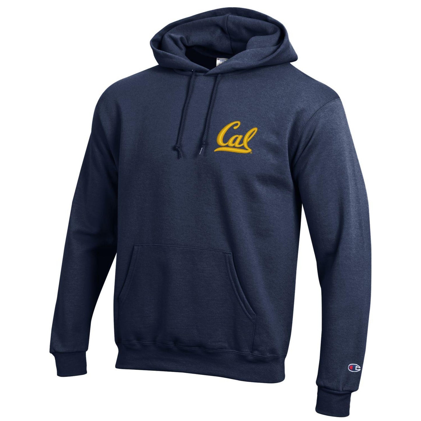University of California Berkeley Cal embroidered Men's Champion hoodie sweatshirt-NAVY-Shop College Wear