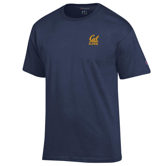 UC Berkeley Alumni embroidered Men's T- Shirt-Navy-Shop College Wear