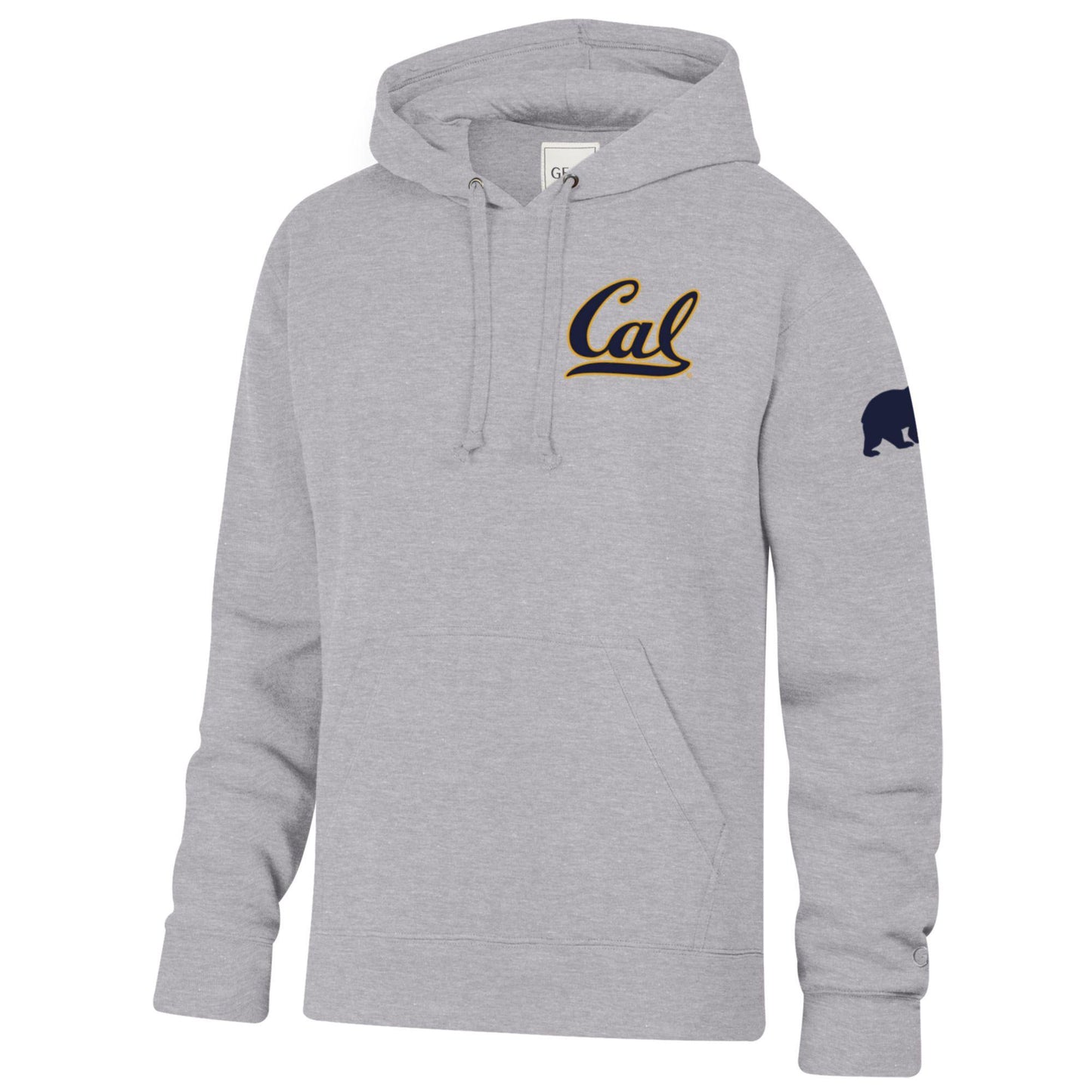 University Of California Berkeley rich cotton hoodie sweatshirt-Grey-Shop College Wear