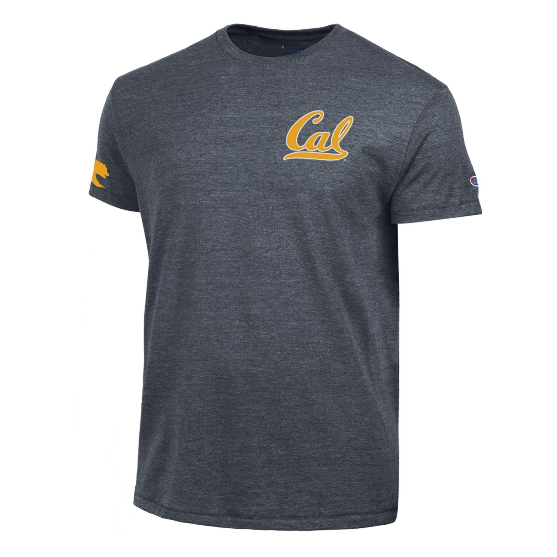 U.C. Berkeley Cal tri blend soft T-Shirt-Navy