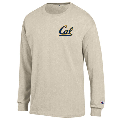 UC Berkeley Cal Champion Men's Long Sleeve T-Shirt -Navy-Shop College Wear