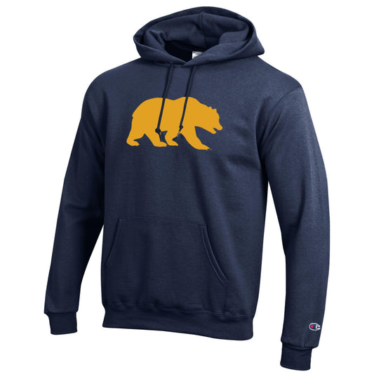U.C. Berkeley Cal Bears Champion sweatshirt with the Bear mascot-Navy-Shop College Wear