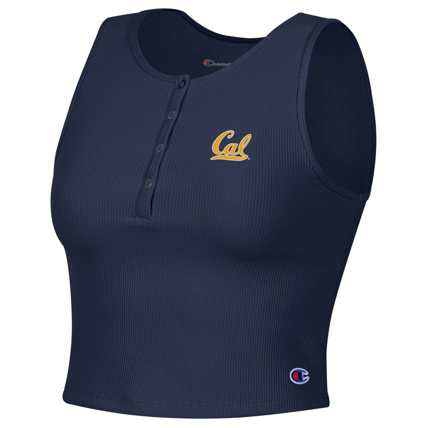 UC Berkeley Cal women's tailgate Henley top-Navy