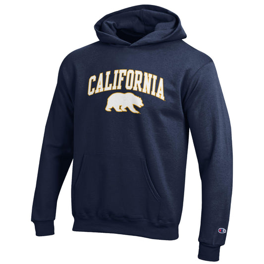 University of California Berkeley Champion Youth Hoody- Navy-Shop College Wear