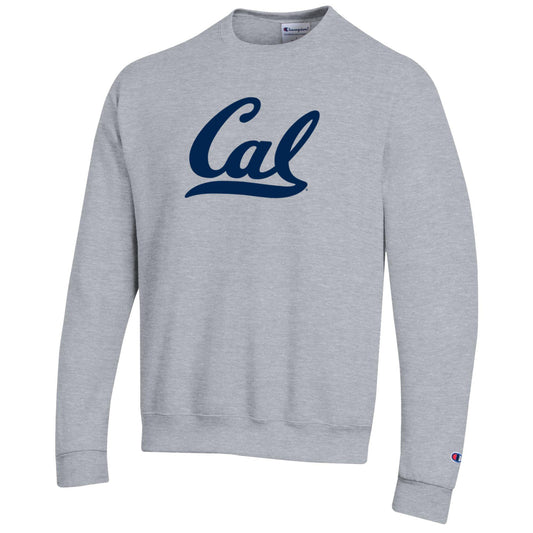 U.C. Berkeley Cal Bears Champion crew-Neck sweatshirt-Gray-Shop College Wear