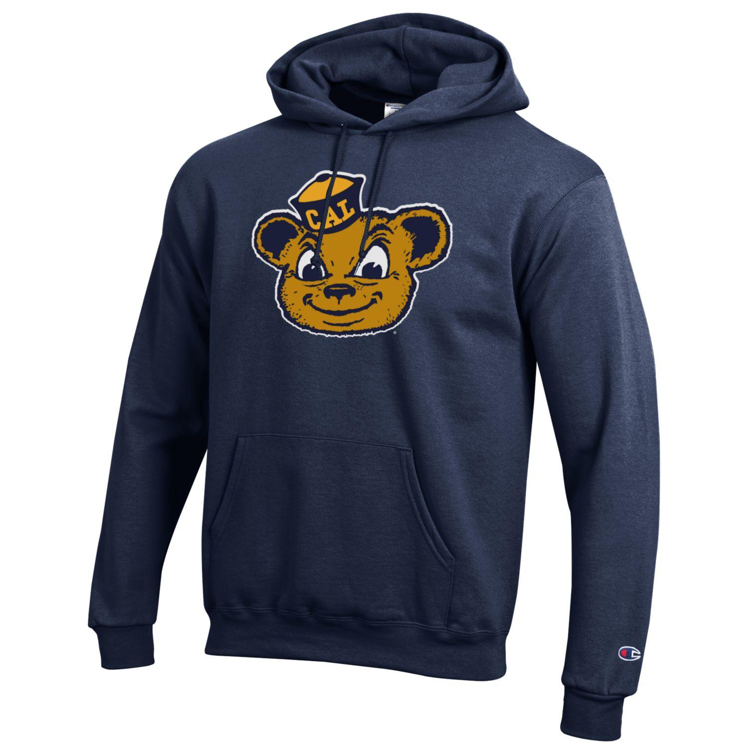 University of California Berkeley Cal Oski face Champion hoodie sweatshirt-Navy-Shop College Wear